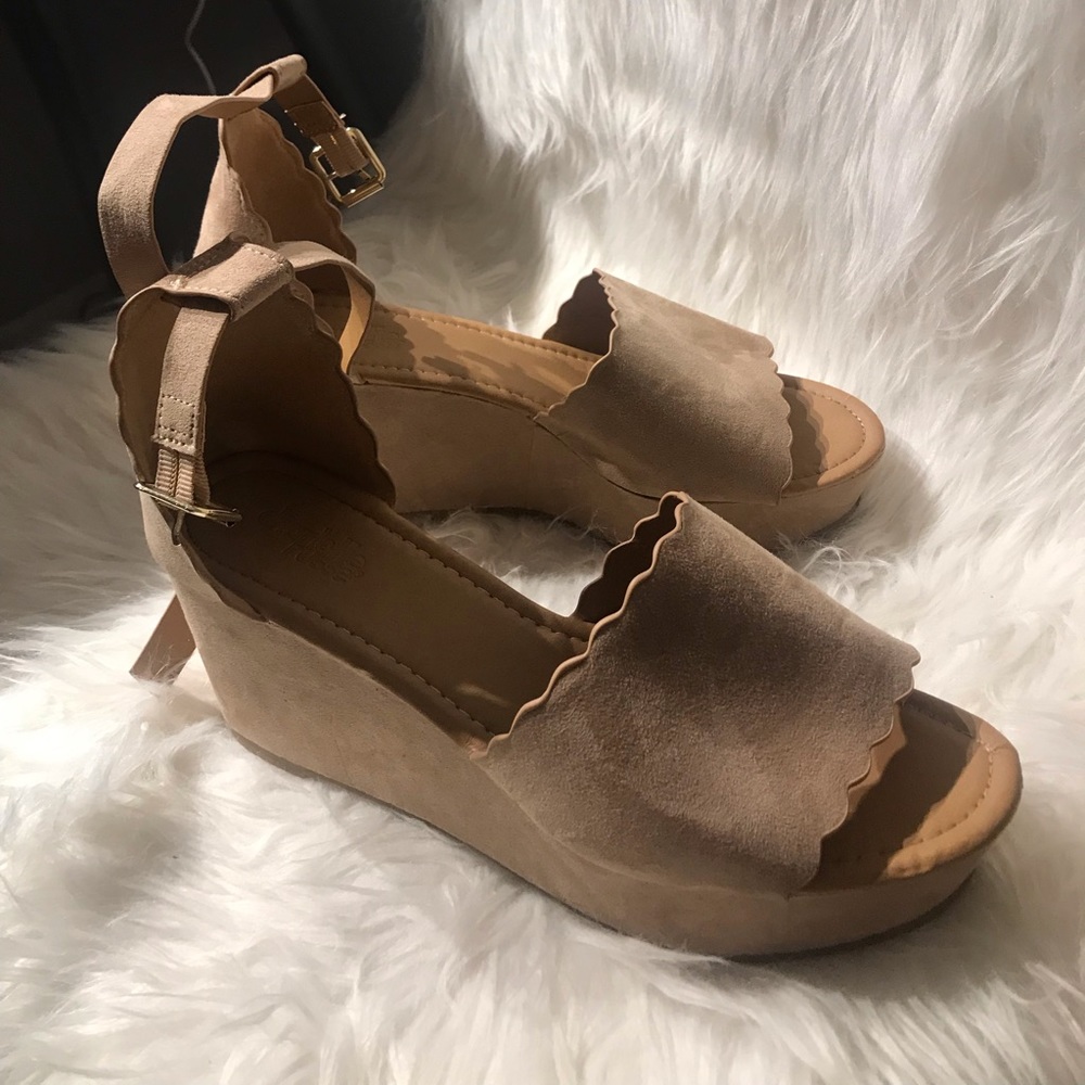 charlotte russe wedges